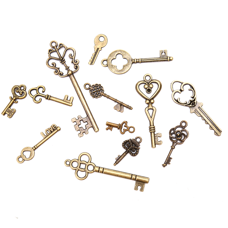 Jewelry Making In La - [LA] 13 szt. Metalowe zawieszki w