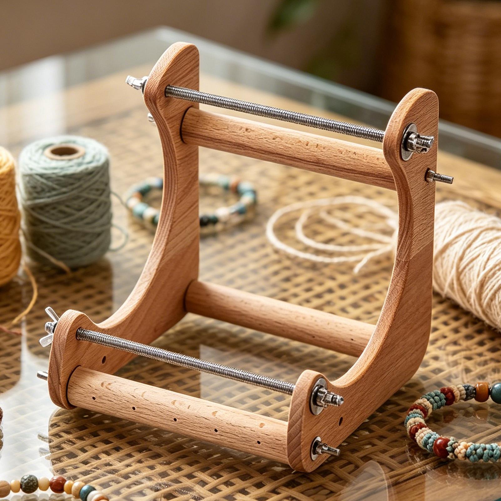 Drewniany krosno do nawlekania – Jewelry Making Machines recenzja i cena