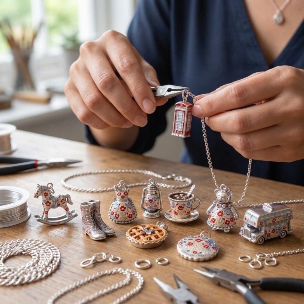Urocze, miniaturowe zawieszki  – Jewelry Making London recenzja i cena