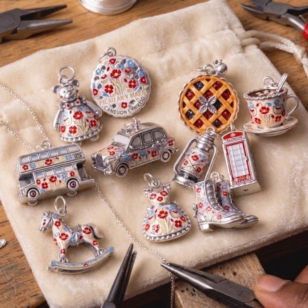 Urocze, miniaturowe zawieszki  – Jewelry Making London recenzja i cena
