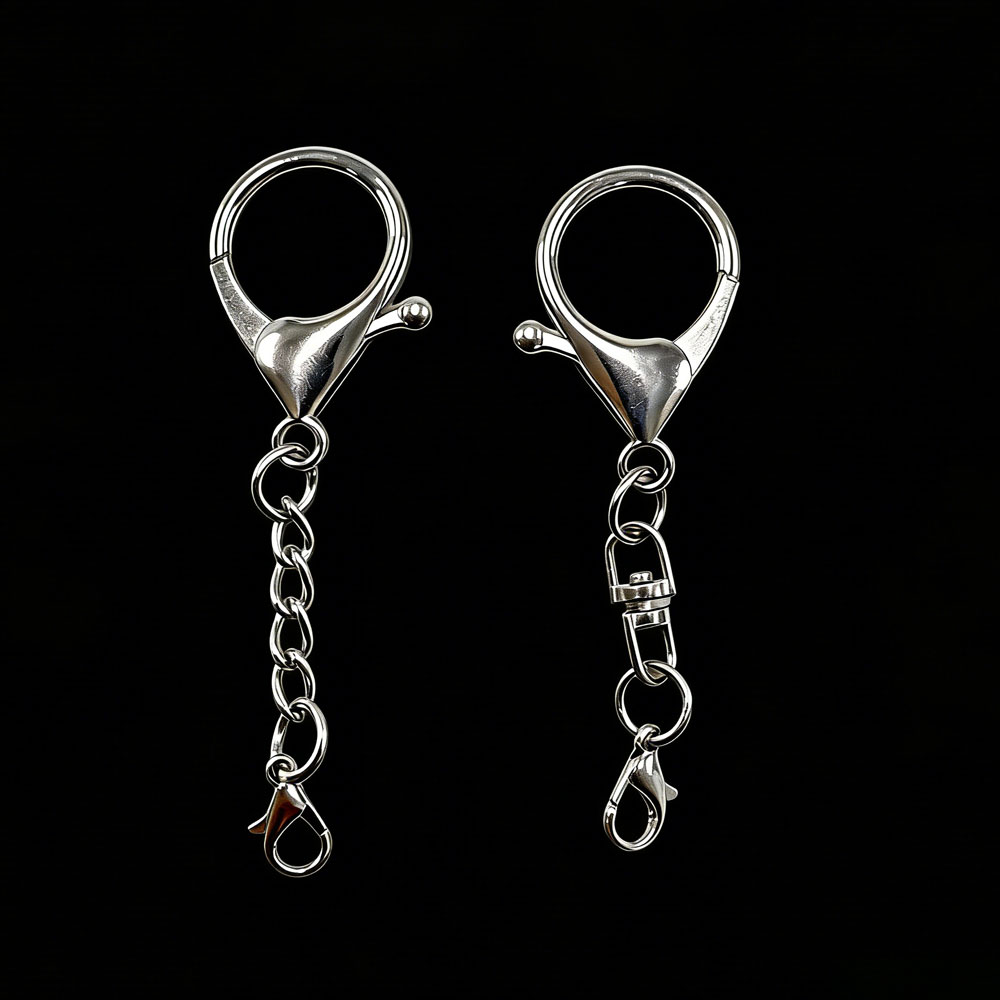 10 szt. Srebrne Duże Karabińcz – Lobster Clasp Silver recenzja i cena